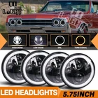 4PCS Dot 3/4" 5.75 Led Headlights Hi/lo Drl For Oldsmobile 442 98 F85 Cutlass New. Price: $77.45.