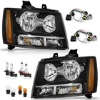 Oe Replacement, 1-CLEAR Lens Black Housing Amber Reflector New. Price: $135.99.