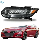 Driver Left Side For Honda Accord Sedan 2018 2019 2020 Led Drl Headlight Chrome New. Price: $96.26.