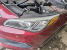 Driver Headlight Built Halogen Bumper Market Fits 16-17 Sonata 722712 Used. Price: $138.89.