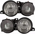 Headlights Black Left+right Pair For Bmw E30 1982-1994 New. Price: $175.40.
