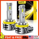 Auxito H11 Led Headlight Kit Low Beam Bulb Super Bright 6500K Hid White 40000LM New. Price: $36.09.