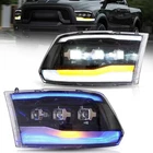 Vland Led Projector Headlights For 2009-18 Dodge Ram 1500/2500/3500 W/animation New. Price: $589.99.