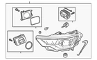 Genuine Audi Composite Assembly 4K0-941-033-F New. Price: $1653.11.
