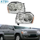For Jeep Grand Cherokee 2005-2007 Headlights Assembly Replacement Left+right New. Price: $71.73.