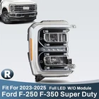 Led Headlight 2023-2025 Ford F-250 F-350 Super Duty Assy /bulb Right Side New. Price: $359.00.
