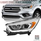 Ford Escape 2017-2019 Headlight Halogen W/ Led Drl Chrome Housing Left Side New. Price: $89.96.