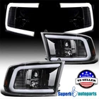 Fits 2009-2018 Dodge Ram Projector Headlights Headlamps Shiny Black 09-18 New. Price: $265.98.