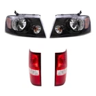 Brock Headlights And Styleside Tail 4 Pc Set For F-150 New. Price: $204.30.
