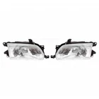 For Toyota Tercel 1995 1996 Headlight Assembly Driver And Passenger Side Pair New. Price: $159.94.