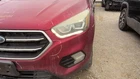 Used Left Headlight Assembly Fits: 2017 Ford Escape Halogen W/led Accent Blacked. Price: $160.00.