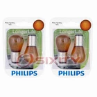 2 Pc Philips Front Turn Signal Light Bulbs For Buick Century Electra Estate Az New. Price: $15.68.
