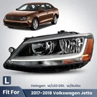 Halogen Headlight For 2017-2018 Volkswagen Jetta Sedan W/led Drl W/bulb Left Lh New. Price: $123.90.