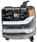 Oem Left Driver Side Led Headlamp For Chevy Silverado 1500 Chrome Bezel 84292720 Used. Price: $340.00.
