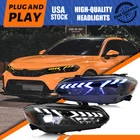 Led Headlights For 11TH Gen Honda Civic 2022-2024 Start Up Animation Sequential New. Price: $585.00.