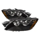 Headlight Set 07-11 Mazda CX-7 Halogen Black With Performance Lens New. Price: $349.99.