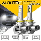 Auxito Led Headlight 9006 Low Beam Bulb Canbus Kit 30000LM 6000K Ultra Bright El New. Price: $42.74.