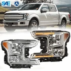 18-2020 Ford F-150 F150 Headlights Led Sequential Headlamp Projector Chrome New. Price: $404.80.