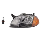 Headlight + Bulb Set Halogen For 1998-2001 Chevrolet Metro Suzuki Swift New. Price: $135.17.
