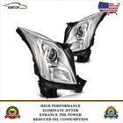 For Cadillac Xts 13-17 Front Headlights Assembly Set Chrome Housing Headlamp New. Price: $412.99.