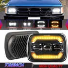 For Mazda B2200 B2600 B2000 RX-7 Glc 7X6" 5X7" Inch Black Led Headlight Halo Dot New. Price: $39.98.
