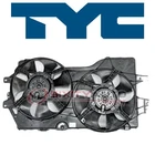 Tyc Dual Radiator & Condenser Fan Assembly For 1996-2000 Dodge Grand Caravan Ql New. Price: $179.68.
