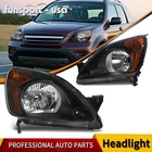 For 2002-2004 Honda Cr-v Crv 03 Black Housing Headlights Headlamps Lh+rh New. Price: $105.99.