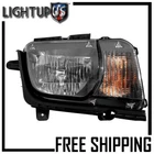 Right Passenger Side Rh Halogen Headlight For 2010-2013 Chevrolet Camaro New. Price: $90.49.
