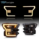 Vland Led Porjector Headlights 2015-2017 Ford F-150 W/sequential Turn Signal New. Price: $559.99.