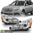 For 2010-2014 Subaru Outback Legacy Projector Headlights Headlamps Left+right New. Price: $118.99.