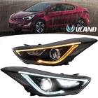 Vland Led Projector Headlights Assembly For Hyundai Elantra 2011-15 Drl Set New. Price: $265.99.