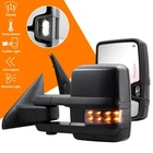 Pair Smoked Lens Towing Mirrors Led Amber Drls For 2019-2024 Ram 1500 Classic New. Price: $189.80.