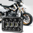 4X6" Square Led Headlight Hi/lo Beam W/ Drl For Suzuki DRZ400SM DRZ400E New. Price: $33.95.
