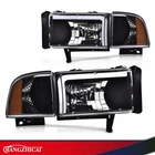 Amber Corner Led Drl Headlight Black 2PCS Fit For 94-02 Dodge Ram 1500 2500 3500 New. Price: $83.79.