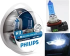 Philips Diamond White 5000K H11 55W Two Bulbs Headlight High Beam Replacement Oe New. Price: $48.36.