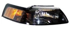 For 2001-04 Mustang Headlamp Assemblies Blk Housing W/clear Lens&amber Reflector New. Price: $185.27.