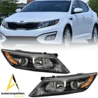 For 2014-2015 Kia Optima Sedan Front Headlights Assembly Set Black Housing Lh Rh New. Price: $315.75.