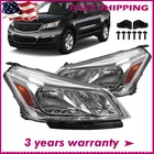 For 2013-2017 Chevy Traverse Chrome Oe Style Headlights Headlamps Set Left+right New. Price: $168.99.