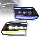 Vland Led Projector Headlights For 2009-18 Dodge Ram 1500/2500/3500 W/sequential New. Price: $589.99.