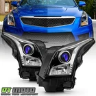 2013-2018 Cadillac Ats Halogen Type Projector Headlights Headlamps Left+right New. Price: $168.99.