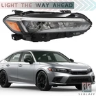 Right For Honda Civic 2022 2023 Full Led Black Headlight Assembly 33100-T20-A22 New. Price: $148.69.