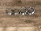 1969-1987 Jaguar XJ6 Chrome Bezel Metal Trim Ring Set 4 Oem Used. Price: $87.50.
