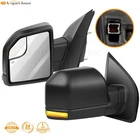Fit 2015-2020 Ford F-150 Power Heated Turn Signal Side Mirrors Right+left New. Price: $128.99.