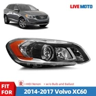 For 2014-2017 Volvo XC60 Hid/xenon Headlight W/o Ballast & Bulb Right Passenger New. Price: $269.99.