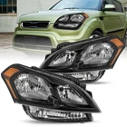 For 2012 2013 Kia Soul Black Housing Amber Corner Headlights Assembly Pair New. Price: $320.99.