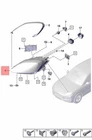 Genuine Porsche Cayenne 9YA Led Headlight Left 9Y0941113A New. Price: $2179.06.