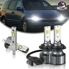 Para For Kia Sedona 2006 2007 4X 6500K Led Faros Luz Alta/baja Bombillas New. Price: $32.99.