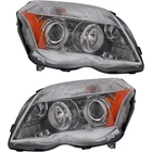 For Mercedes-benz GLK350 Headlight 2010-2012 Pair Driver And Passenger Halogen New. Price: $741.07.
