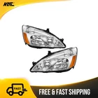 Kac Headlight Assembly For 2003-2007 Honda Accord Chrome Housing Amber Side Amch New. Price: $86.99.