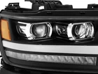 Alpharex Luxx-series Led Projector Headlights Jet Black For 19-21 Ram 1500 New. Price: $1095.00.